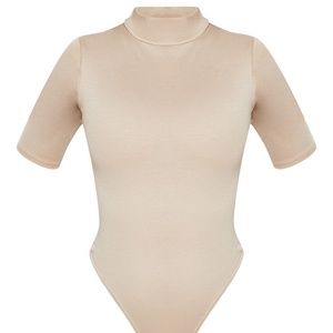 STONE HIGH NECK THONG BODYSUIT (USED)